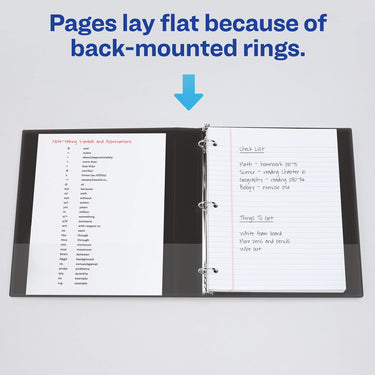 Avery Economy View 3 Ring Binder, 2